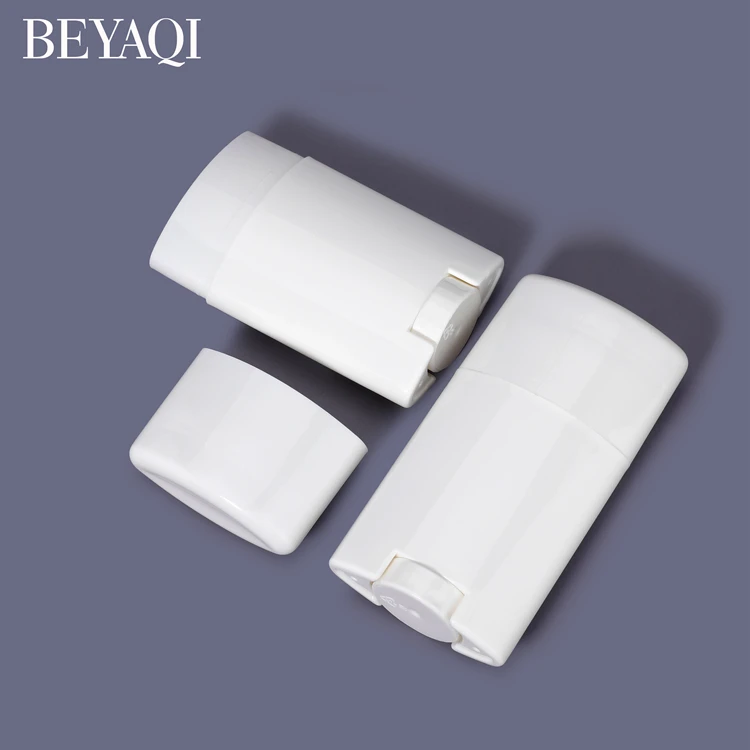 50g 75g Wholesales Customized Plastic Deodorant Stick Durable PP Cosmetic Containers Cosmetics Packaging