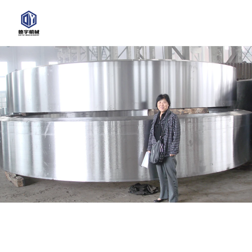High Quality Alloy Steel Riding Ring Kiln Tyre for Metallurgical Kilns