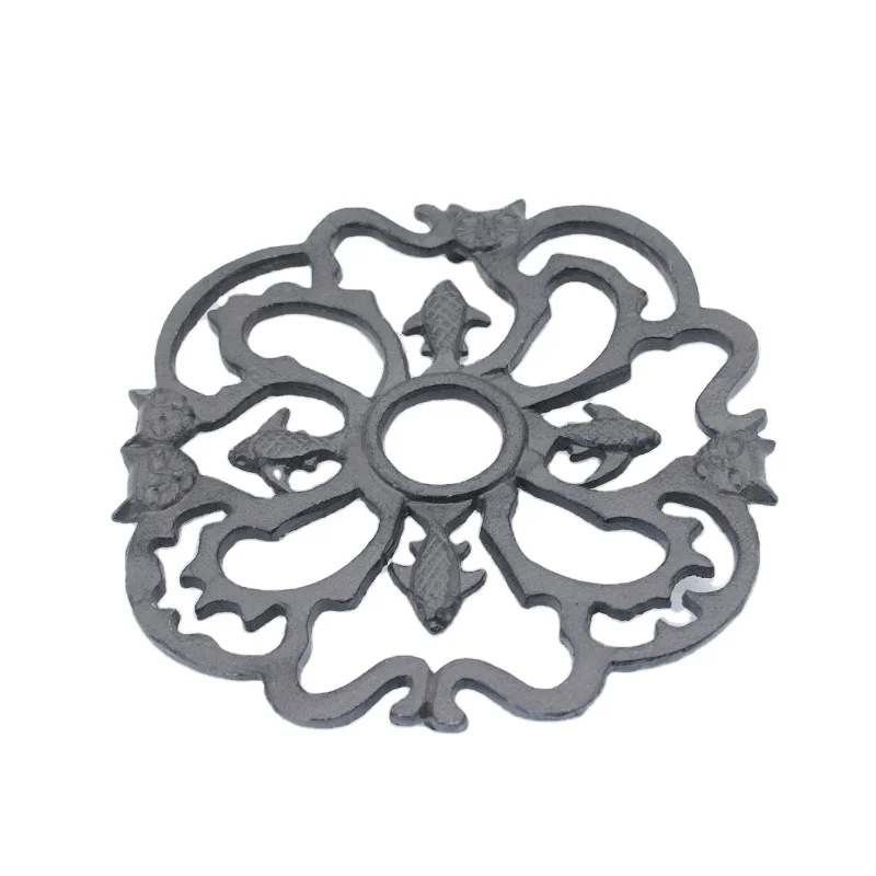  European cast iron handicraft kitchen hot trivet creative