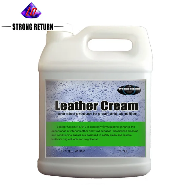910 Распродажа с завода очиститель для ухода за кожей автомобиля на основе растворителя норкового масла кожаной одежды восстанавливающий крем