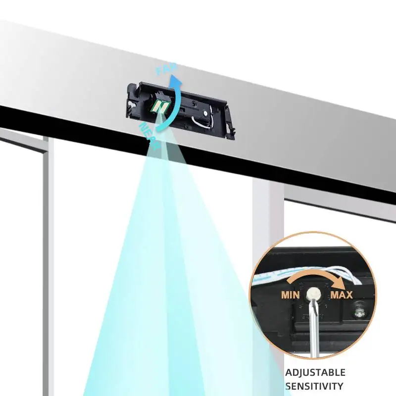 Factory 24GHz Long Shape Automatic sliding door Automatic swing door sensor Doppler Radar sensor Microwave sensor (YS104-H)