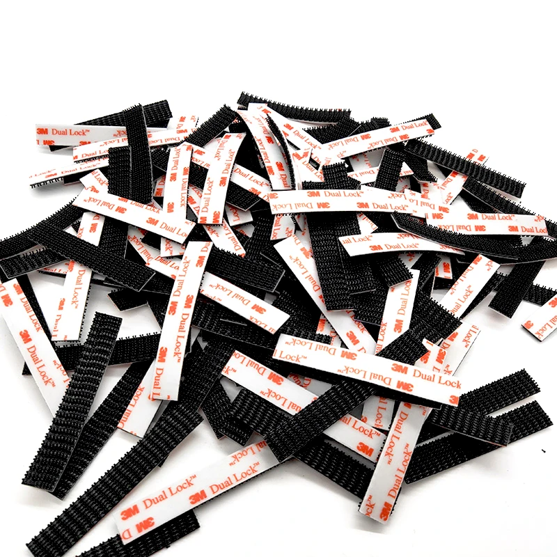 2021 оптовая продажа, высокопроизводительная односторонняя водонепроницаемая черная лента 3M с двойным замком, клейкие ленты