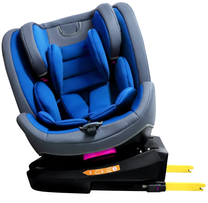 Customized Logo and Brand china OEM design 360 spinning rotational car baby safety seat for kids 0 - 12 years with ISOFIX