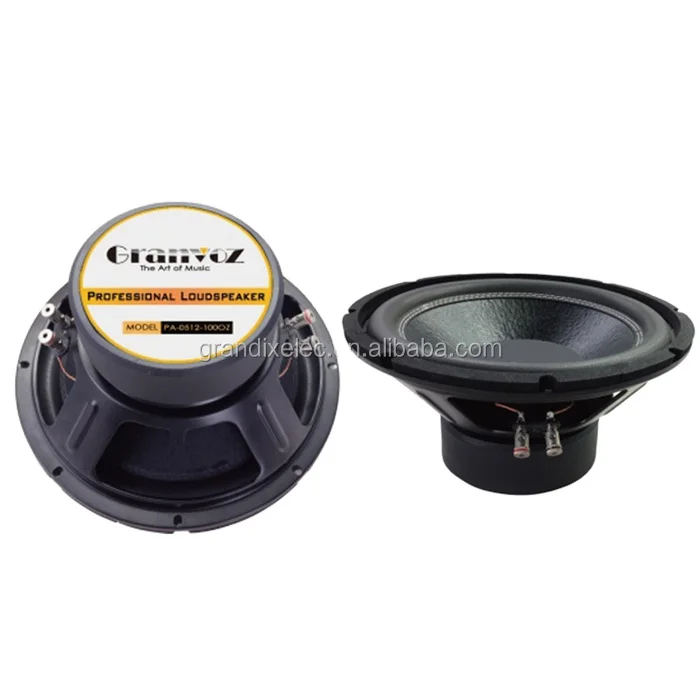 12 inch DJ woofer dual coil double magnet universal woofer speaker price PS-0512