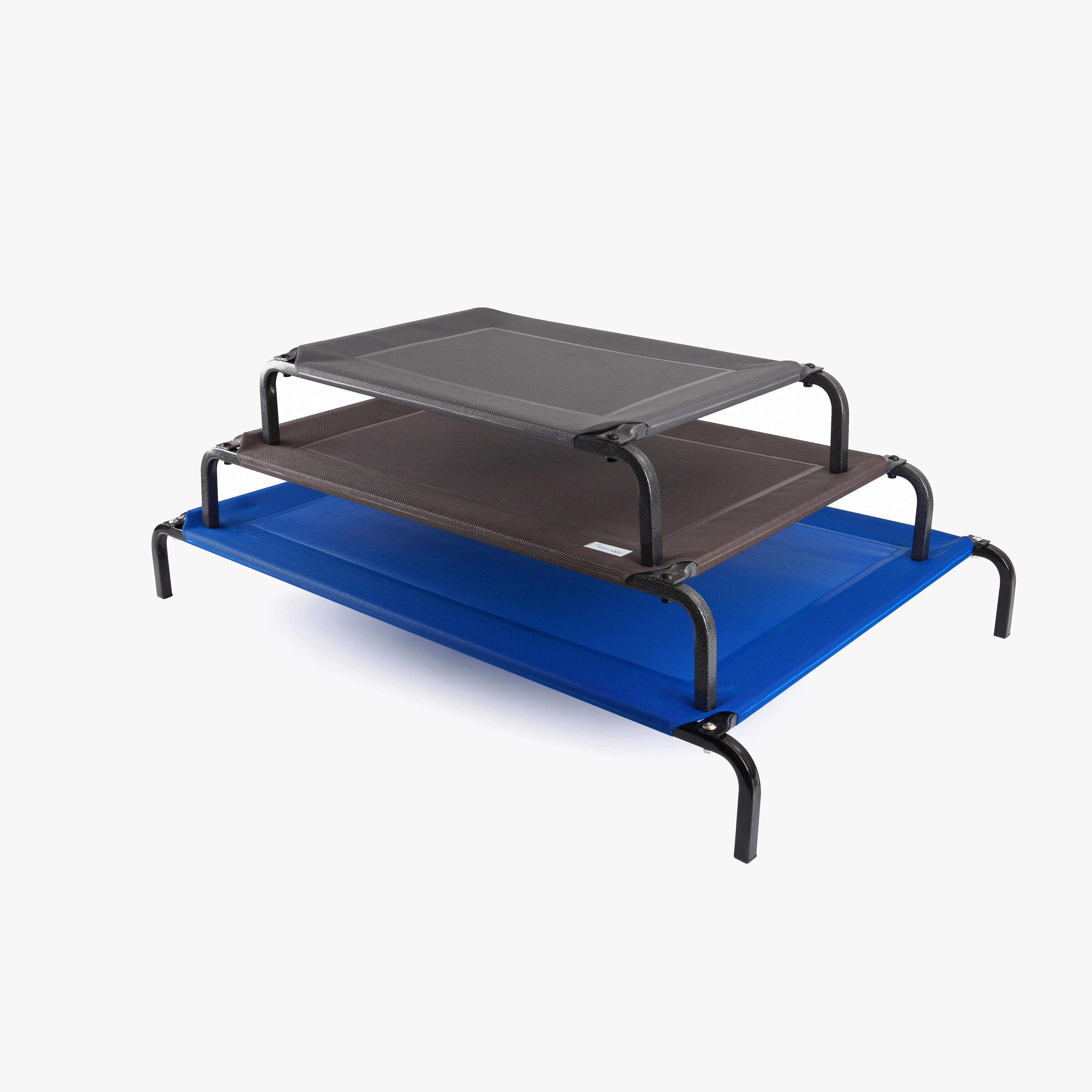 Качественные большие металлические ортопедические лежанки для домашних питомцев устойчивые к царапинам с гладкой