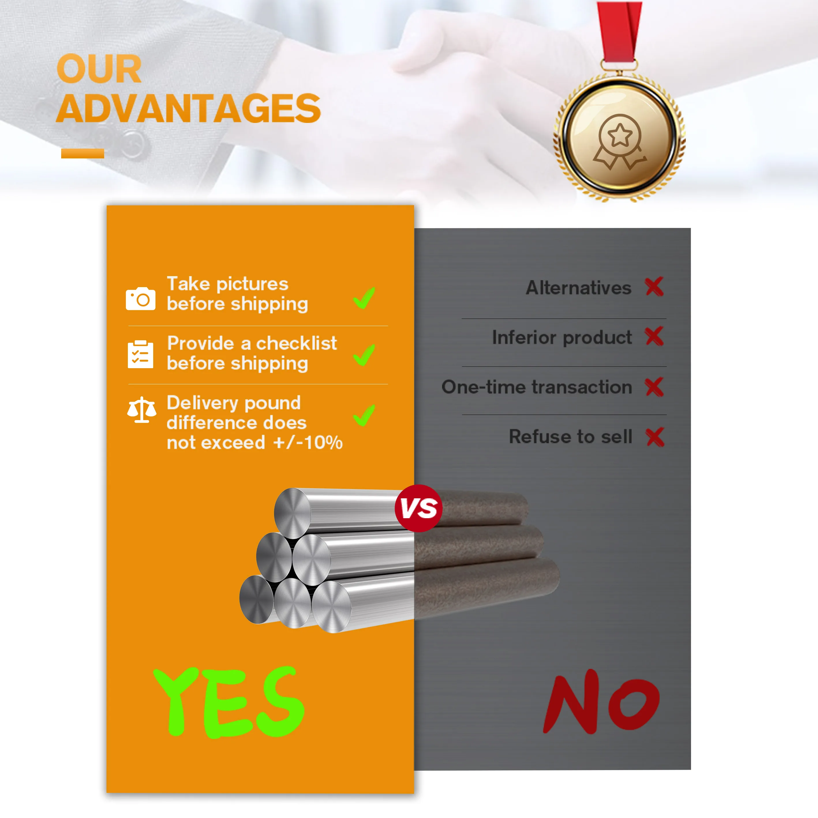 Brand new stainless bar round bars machinery steel with high quality