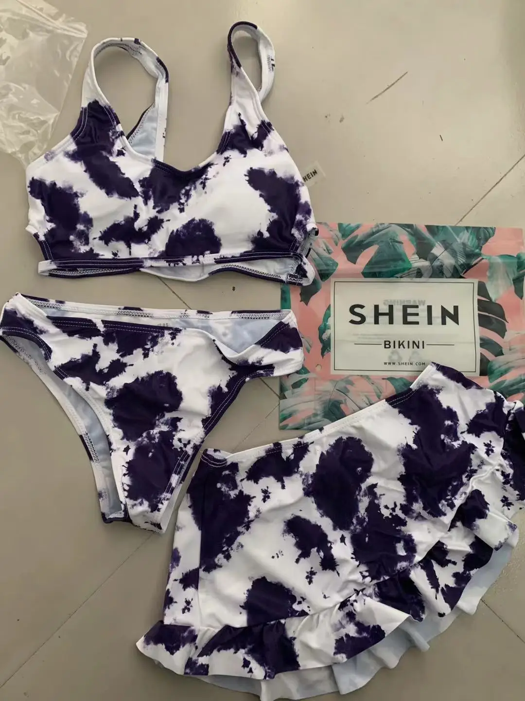 Wholesale Adjustable Women Bikini Suits Mid Waist Swimsuits Bulk One Piece Swimwear