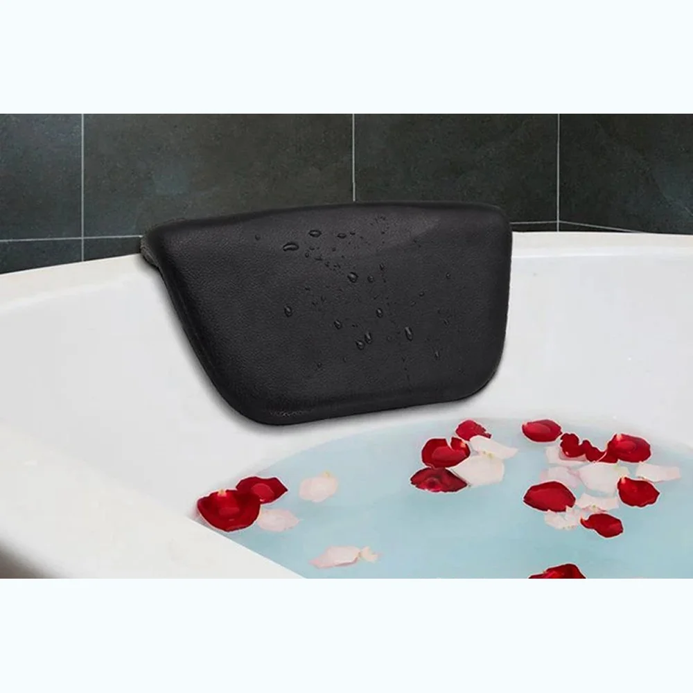 Hot Goods Recommendation Anti-Mold Luxury Spa Bath Pillow With Head Neck Shoulder And Back Support