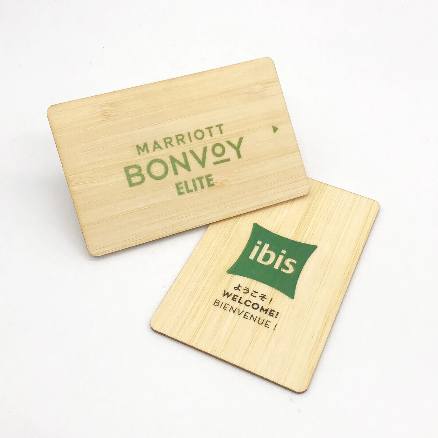 wood RFID hotel key card