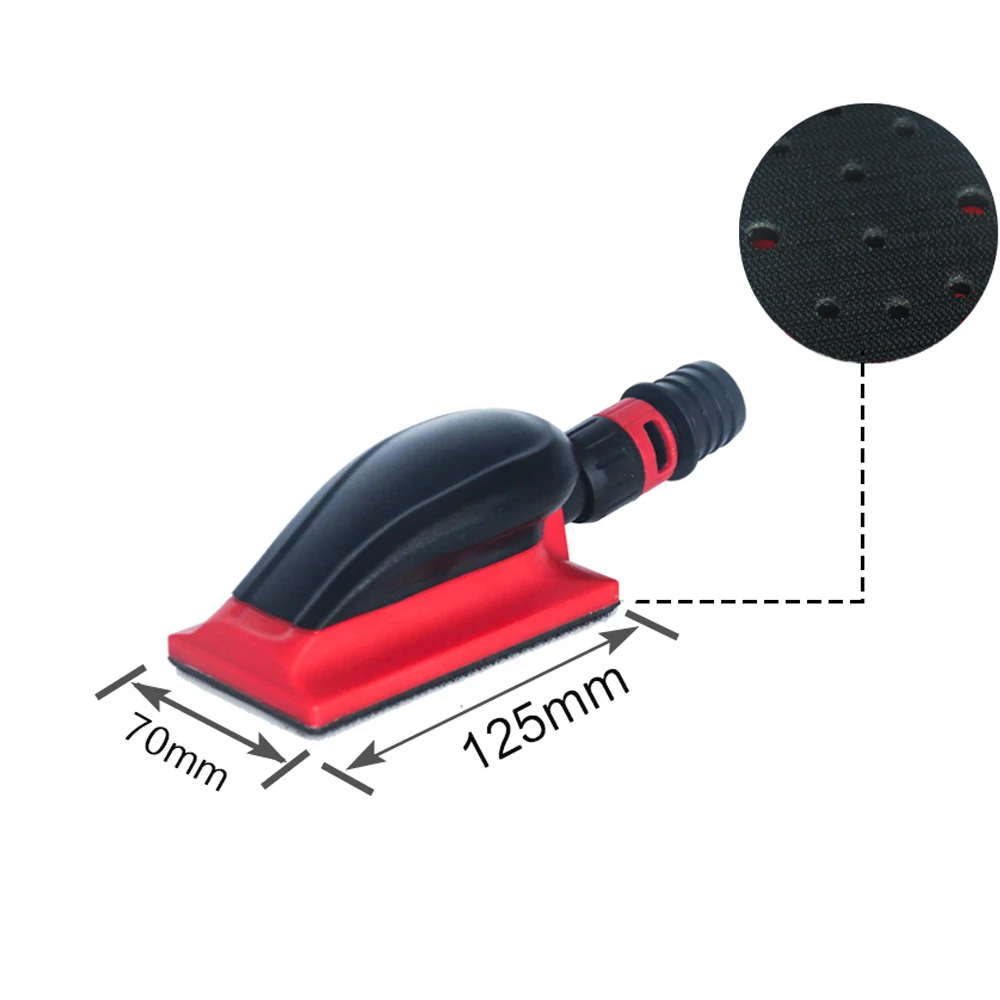 Auto Body Sanding Block Dust Free Hand Sanding Block Hand Tool Vacuum Sanding Block for Car Paint