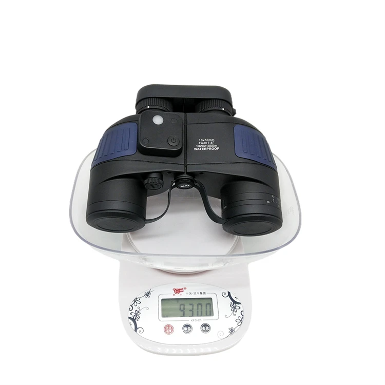 Rangefinder Compass 7x50 Waterproof 10x50 Binoculars Marine Scope for Adults Night Vision and Day