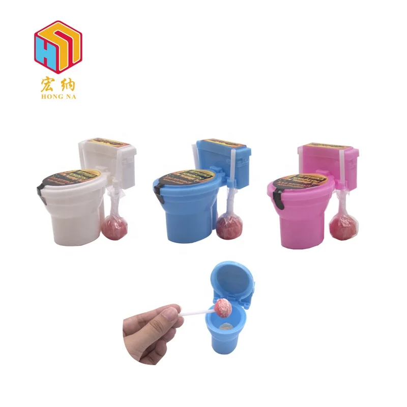 15g novelty kids interesting toilet candy toy for sale