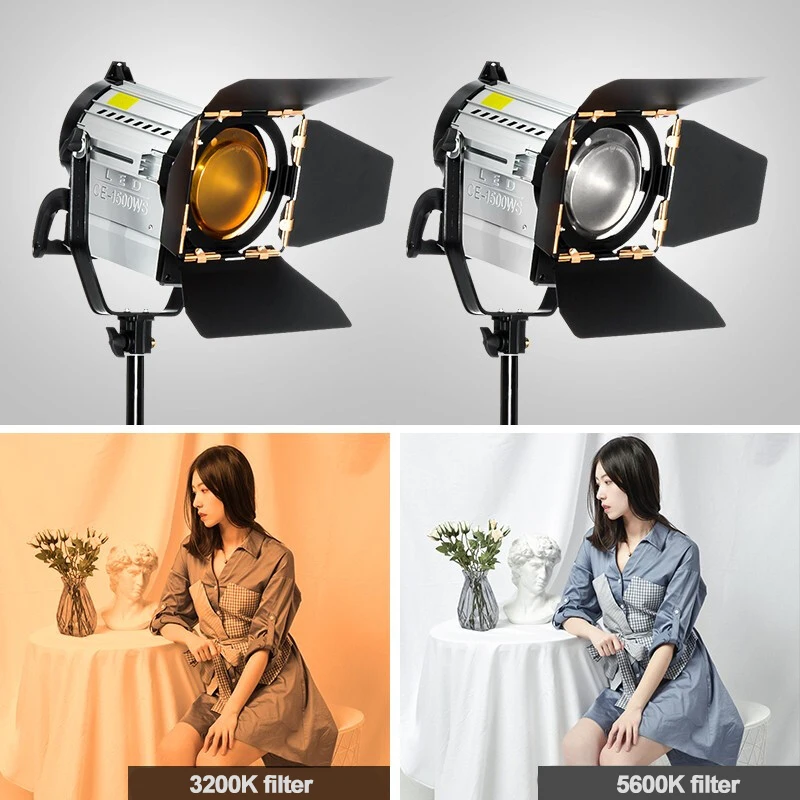 
luce video CE-1500WS Video LED riflettore 