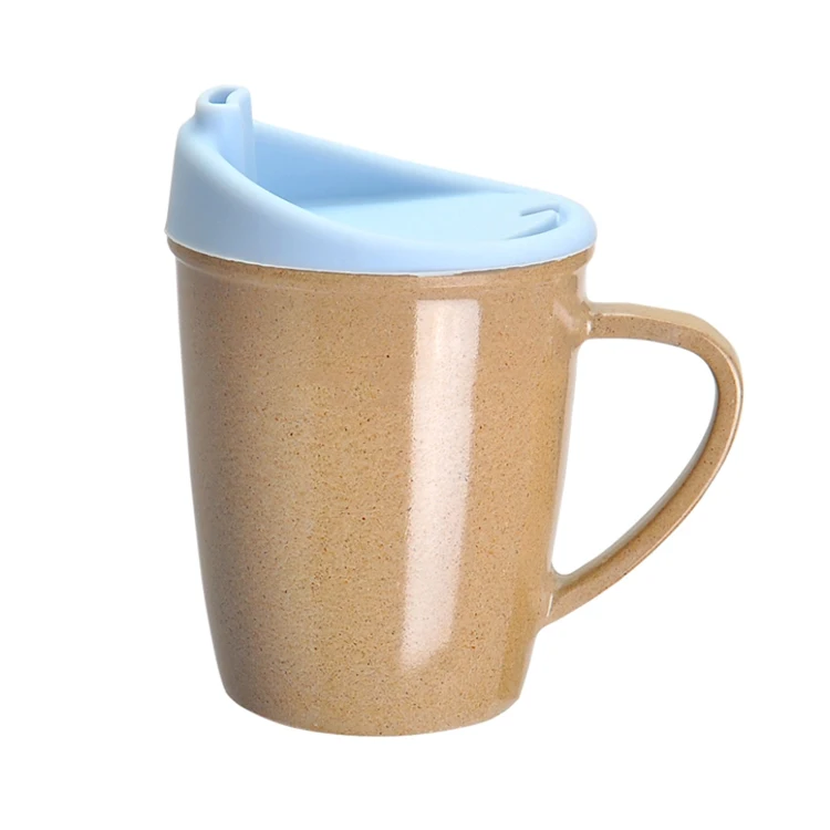 
shengqu new modern custom biodegradable eco friendly wheat kid water drinking cup for kids 