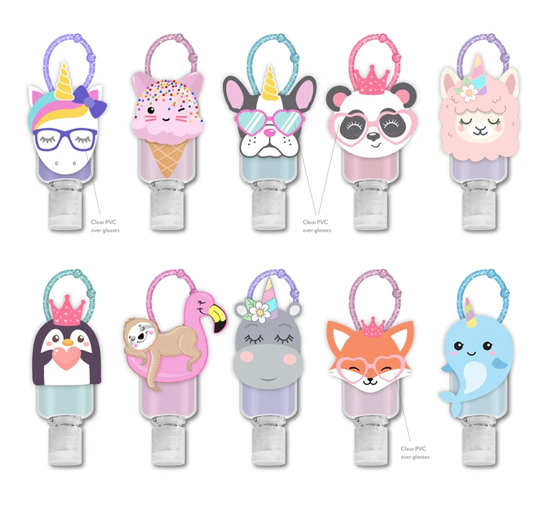 High Quality Alcohol Free Hand Sanitizer Gel Holders for Walmart,Antibacterial Silicon Case, Alcohol Gel Silicon Cover