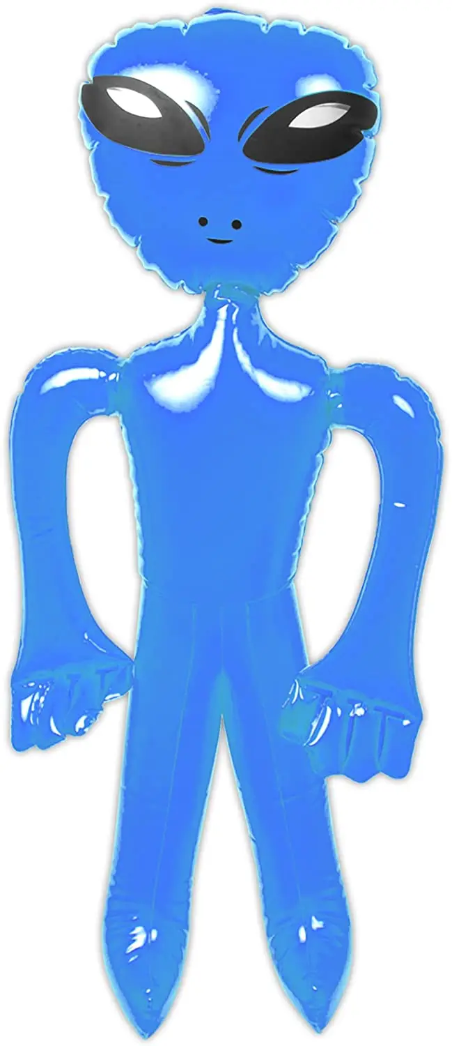 24 inch inflatable Alien toy for costume party decorations Eco-friendly CE certificate
