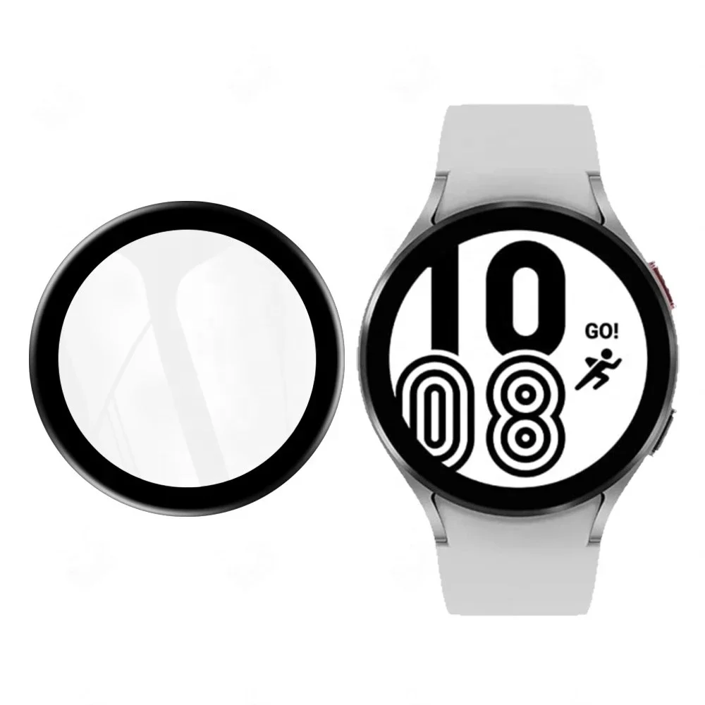 Eraysun Protective Tempered Glass Film for  Samsung Galaxy Watch 4 5 40mm 44mm  Anti-Scratch Screen Protector