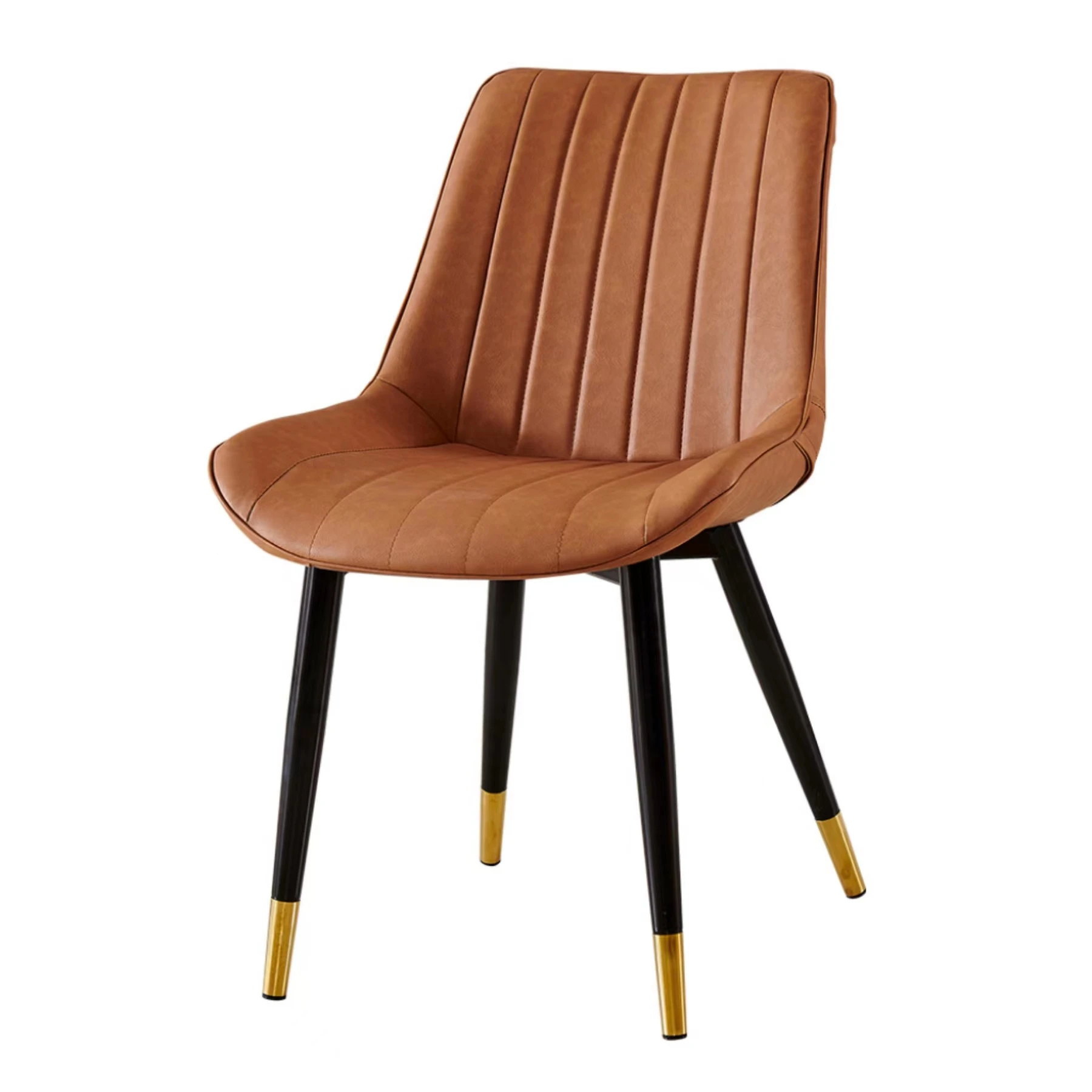 Factory Directly Hotel Chair Cafe Custom Order Test passed Quality Modern Leather Dining Chair