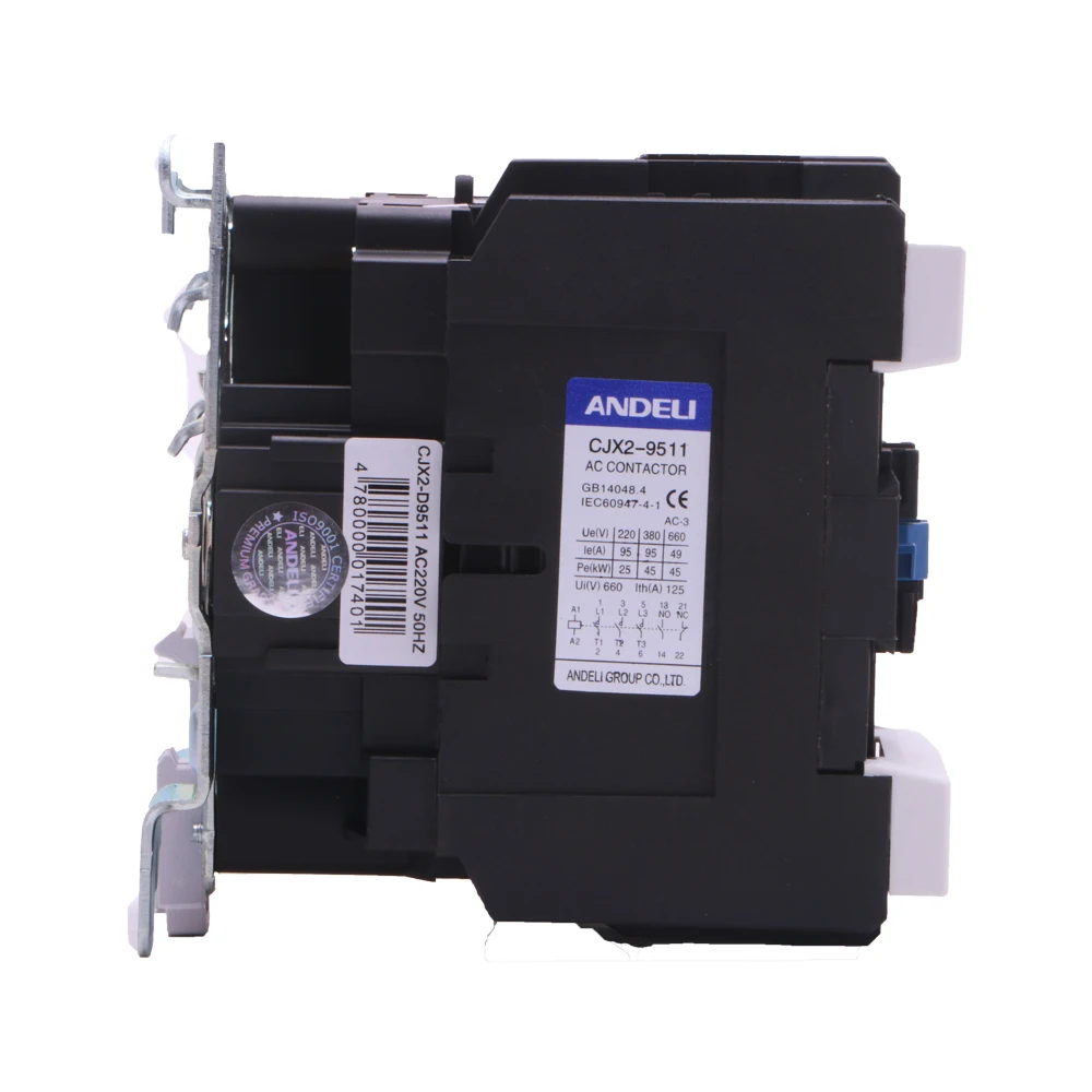  ANDELI контактор переменного тока CJX2-9511 95A 380V