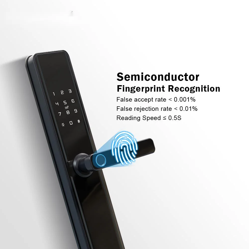 Best price card code access Fingerprint gate smart door locks ttlock tuya smart door lock