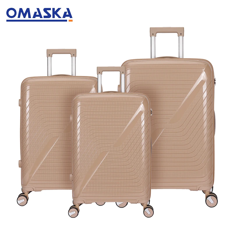 OMASKA PP Trolley Bag Big And Hand Luggage Suitcase Travel Luggage Set For Outdoor Travel Luggage Sets 3 pPece