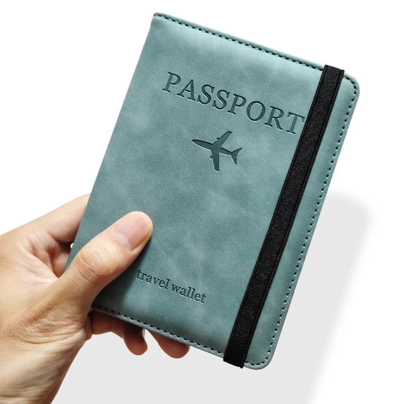 Проездной билет Porte Feuille паспорт Rfid блокирующая карта чип чехол бумажник для паспорта