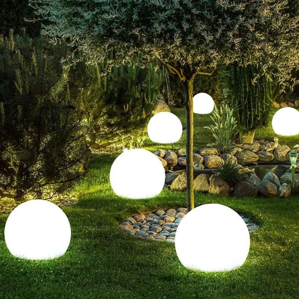 ball led mood light  Color change furniture illuminate balls shape magic outdoor LED  ball light