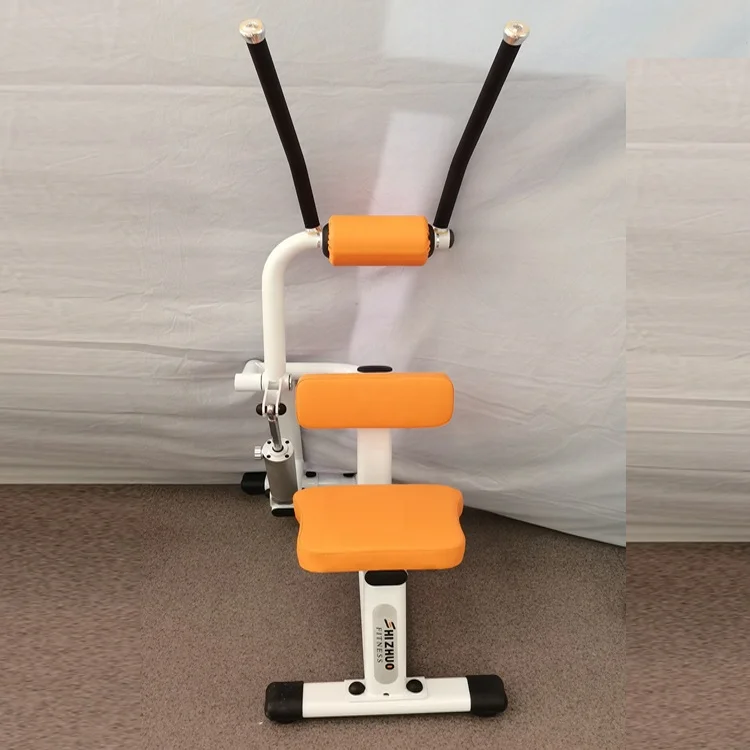 Trustworthy Gym Equipment Fitness Equipment Abdominal Crunch Back Extension Machine for Club