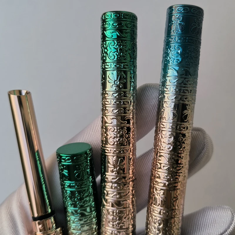 KH130 gradient UV green high-grade luxury Wholesale lipstick tubes containers custom empty oem cigarette tube