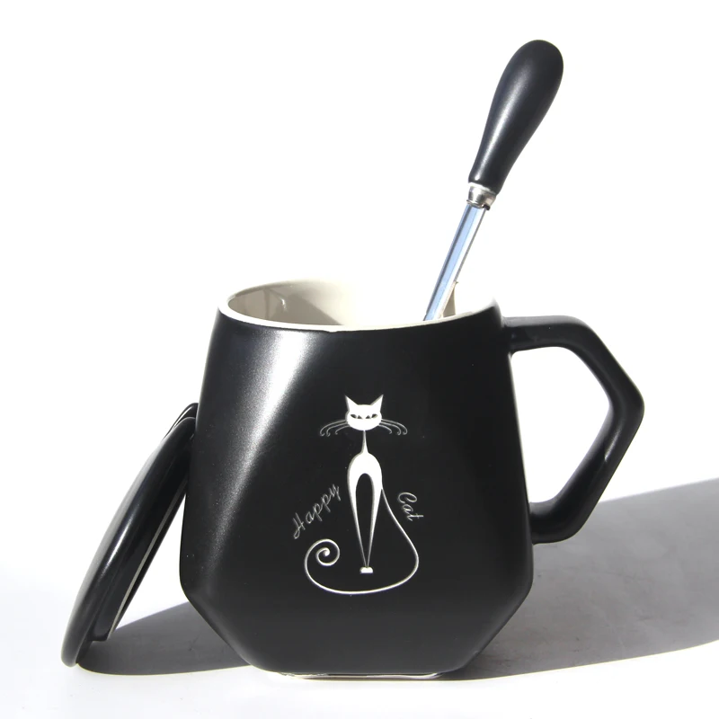 personality color glazed stoneware tea milk cup custom OEM logo laser engraved ceramic coffee mug welcome custom