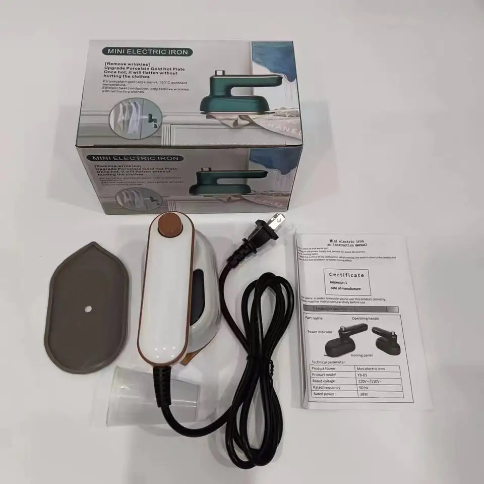 Steam Iron Garment Steamer Handheld Ironing Machine Portable Home Small Mini Steam Iron Home Appliance Travel for Clothes 30W 33