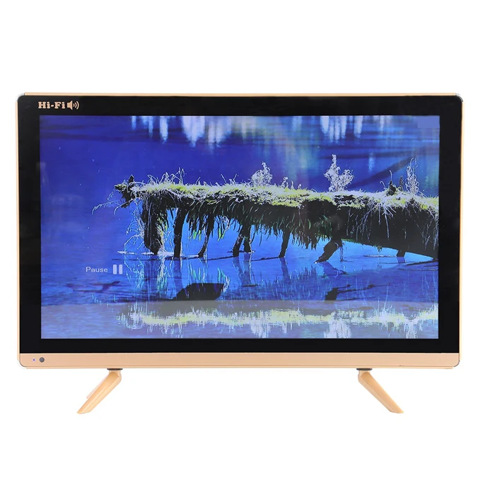 LCD TV 15 - 27 inch Flat Screen TV Full HD Television 23.6 inch used refurbished LED TV With USB VGA AV Input