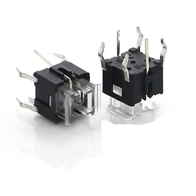 
6Pin Momentary Button Push Switch DIP 6*6 Illuminated Tact Switch With LED 