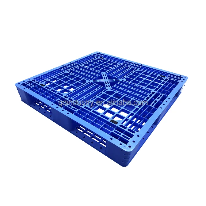 steel reinforced HDPE PP plastic pallet euro pallet with steel reinforcement injection mold molded pallet