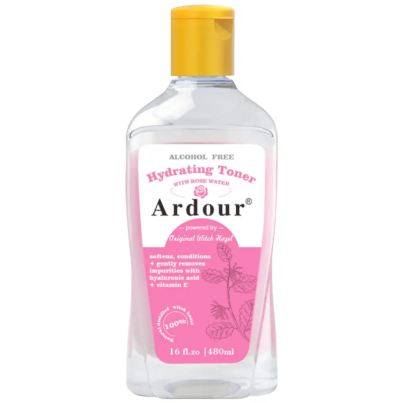 toner for face beauty products 480ml  Removes impurities moisturizes skin and refines pores skin face Toner with rosewater