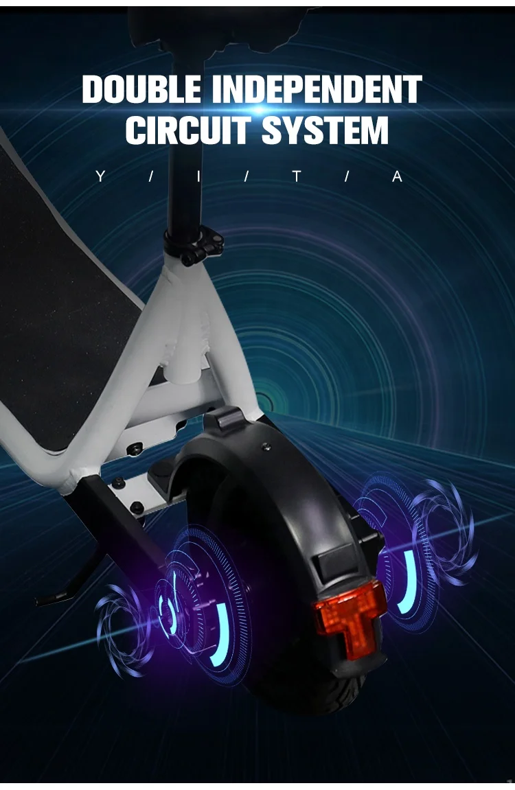 Supplier Eu Ship Small Pedals Widewheel 60 km h Warehouse Germania E 350 Watt Electric Scooter