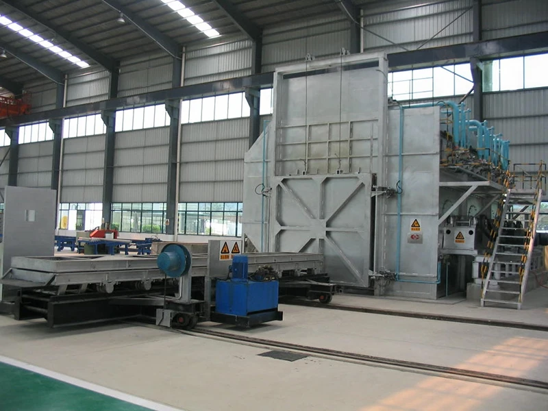 Tilting Aluminum Melting and holding Furnace