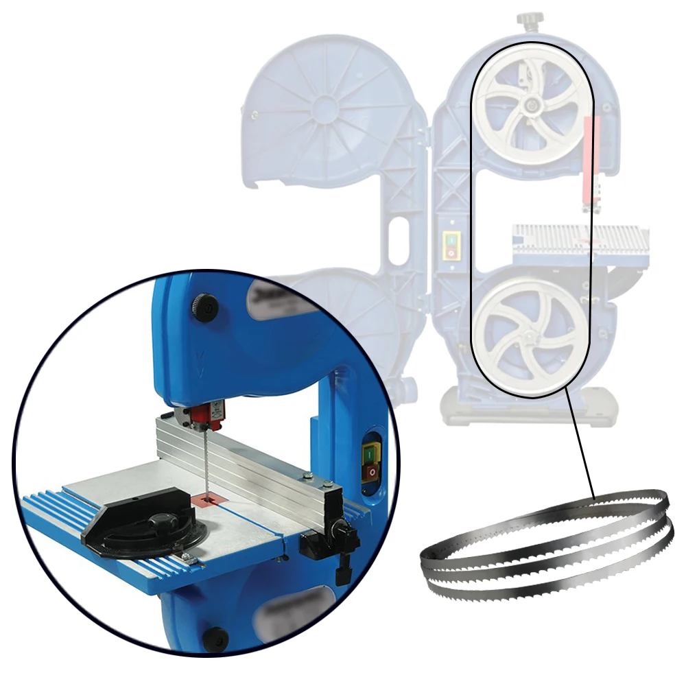 TASP Band Saw Blade 1425 x 6.35 x 0.35mm Bandsaw Blades Woodworking Tools for Wood Cutting TPI 6 10 14