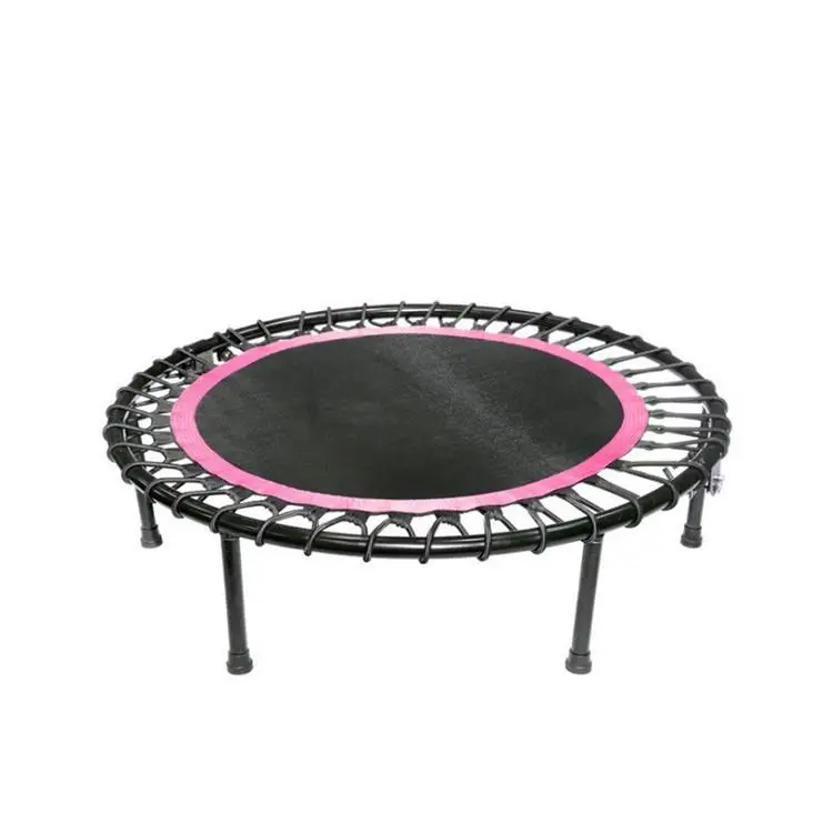 
Portable Inflatable Indoor Fitness Rectangle Safety Round Jumpingbed Mini Trampoline 