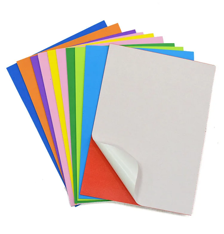 EVA Foam Sheets 20*30CM with Adhesive Backing  for Creative Craft Projects