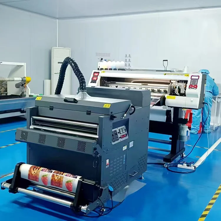 Customizable DTF Heat Transfer Film PET Film  30/60*100 Roll Film Hot And Cold Peeling Single-sided Printing  For DTF Printers