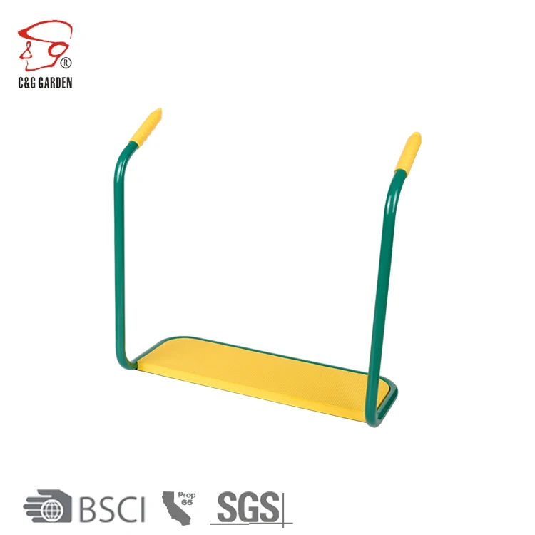 Top-Selling Folding Bench Garden Kneeler Seat Metal Foldable Outdoor Furniture Stool EVA Garden Kneeling Pad with Box Packing
