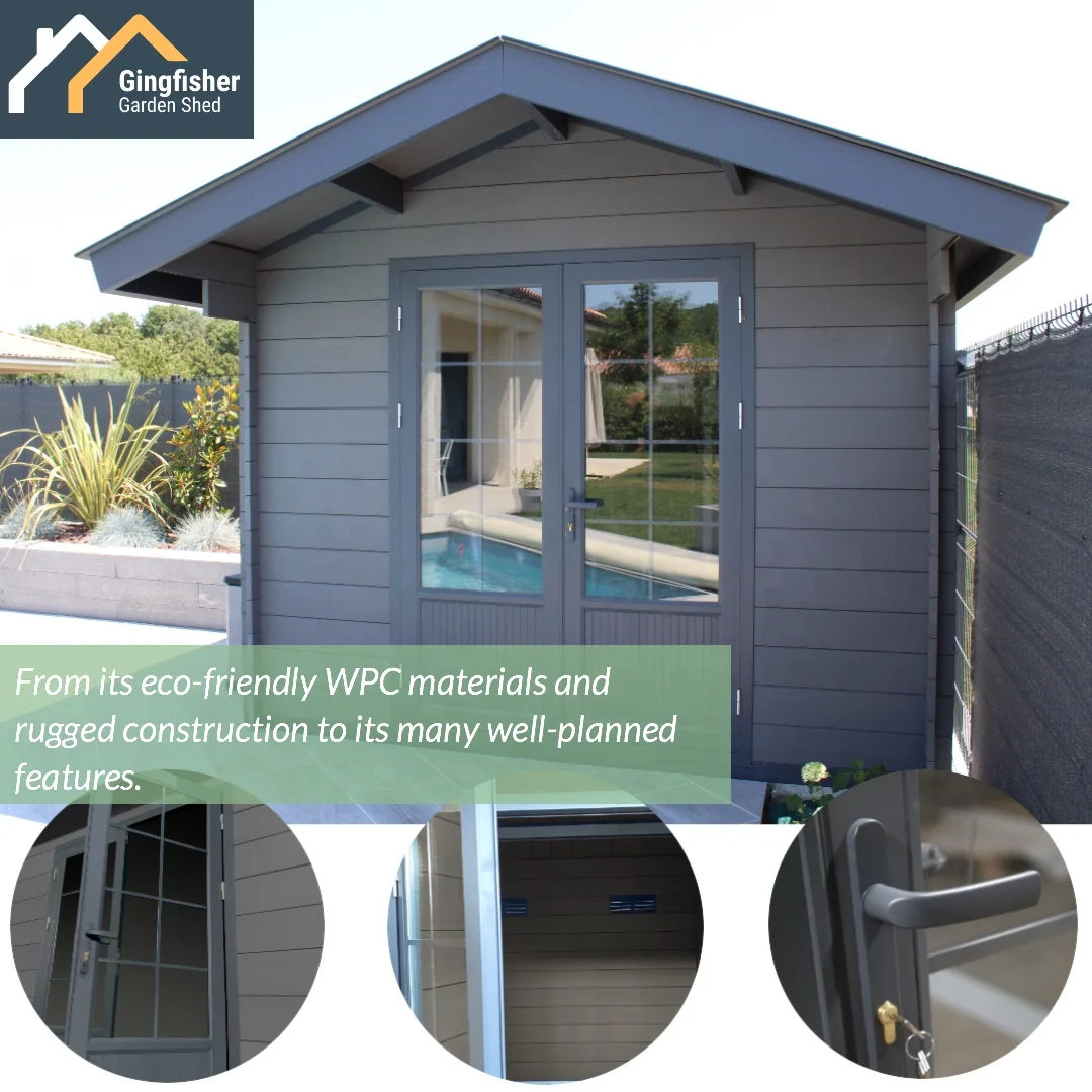 Garden House Shed Wood Garages Canopies & carports