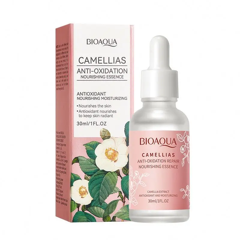 OEM BIOAQUA new in 2023 whitening camellia herbal smoothing skin care products with price face skin care set