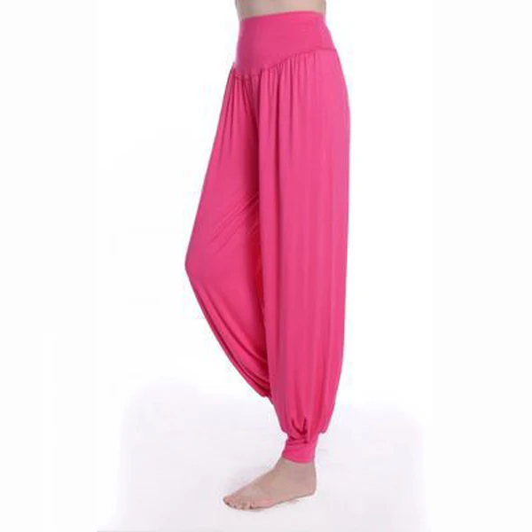 
Autumn and Winter Women Yoga Pants Female Sports Pants Modal Square Dance Loose Bloomers 