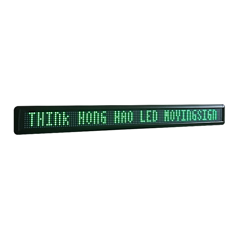 Hao] Rolling Signboard Advertising Information Signboard LED Message Board RGB Led Video Wall Infrared Indoor RS232 SDK 5mm Hong