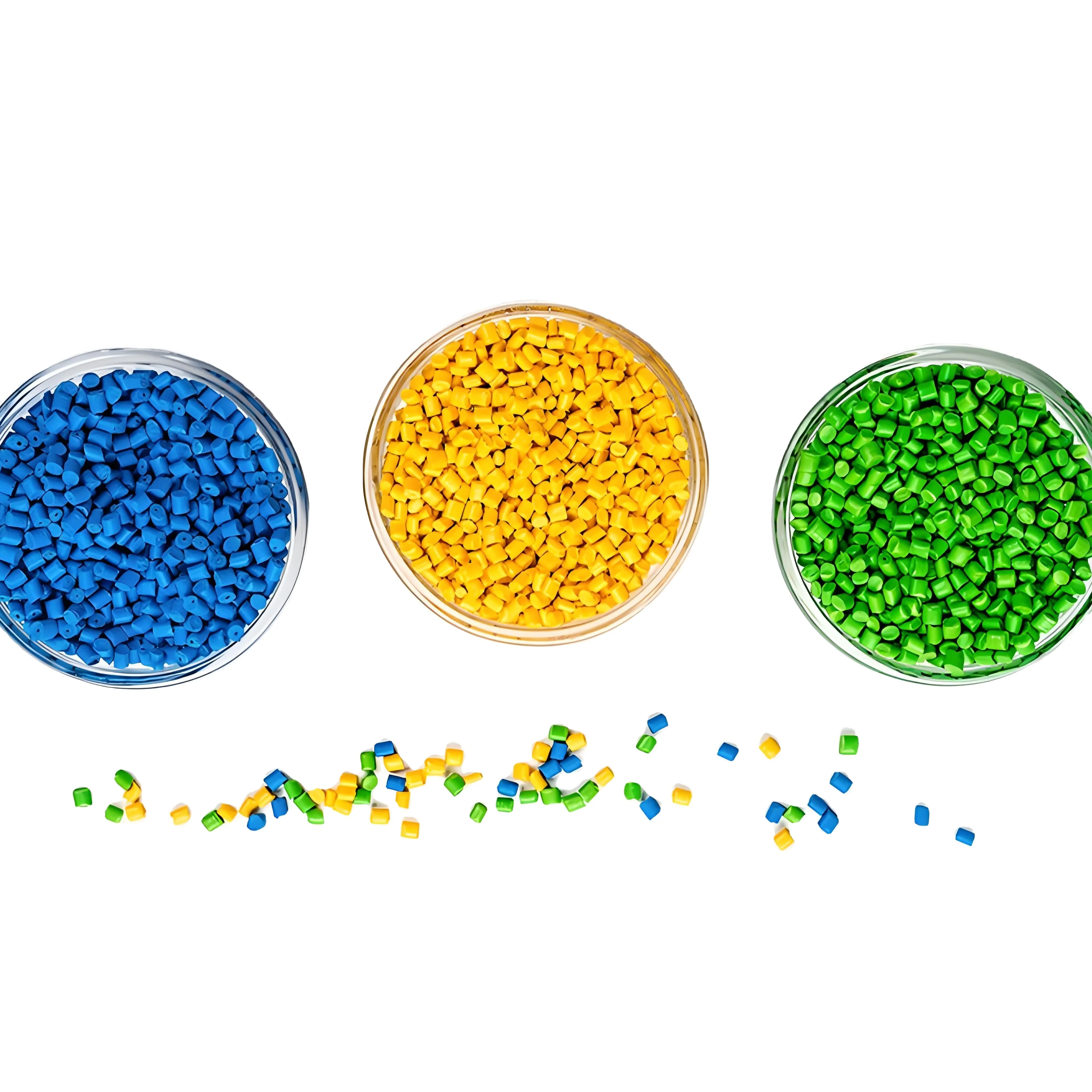 Belief Manufacturing High concentration brightness Good dispersion Eco-friendly PE Plastic shopping bag blue color masterbatch