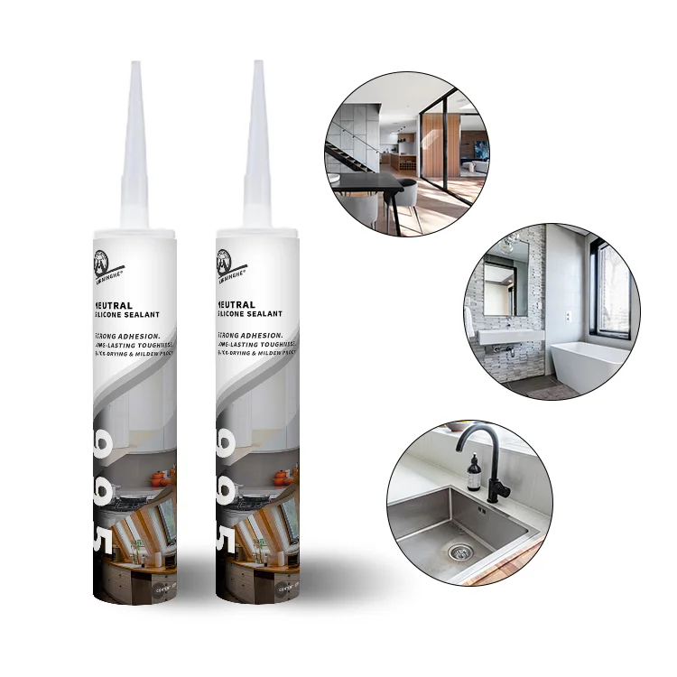 No corrosion long service life Fast curing speed silver color neutral low modulus silicone adhesive sealant