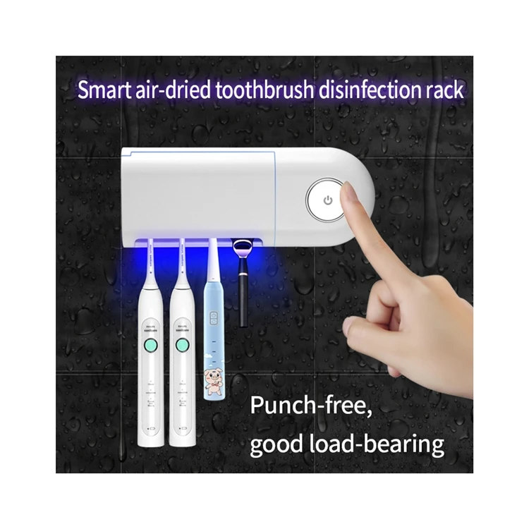 Factory Direct Sale Cheap Price Uv Disinfection Toothbrush Holder Toothbrush Disinfector And Dispenser