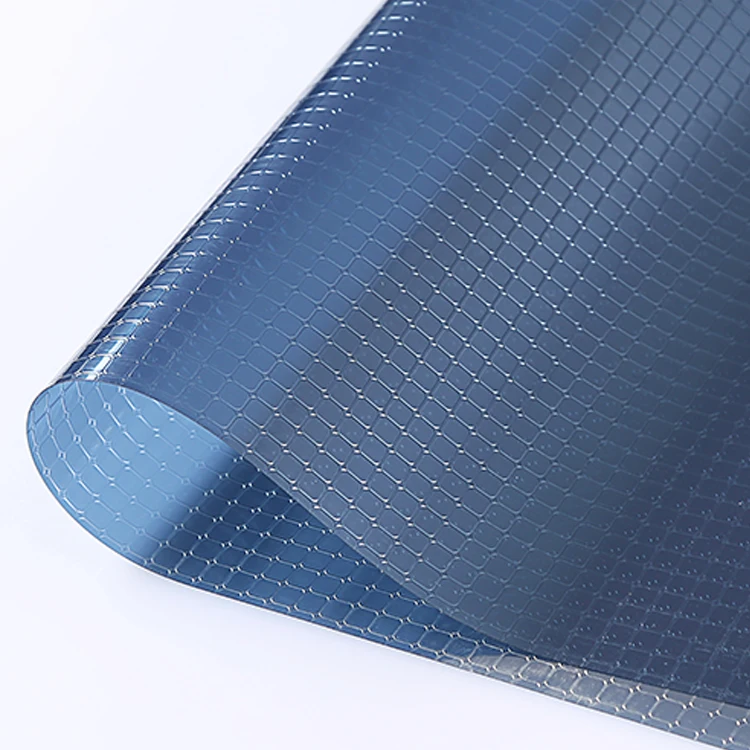 29.53'X78.74' Static Blue Office Glass Film Window Solar One Way Vision Building Film